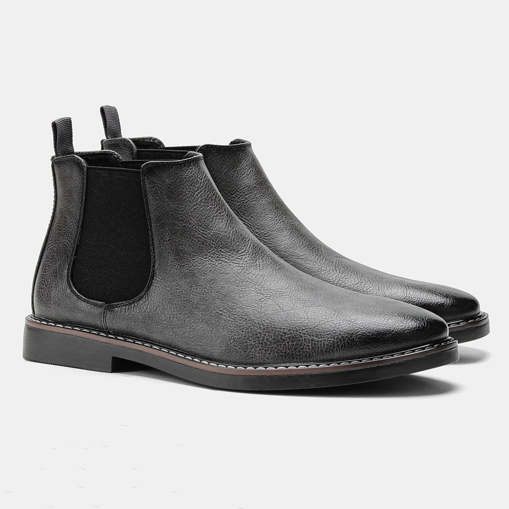 Premium-Leather Chelsea-Boots Herren – Eleganz & Komfort