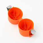 Eiertrenner – Mit Silikonhülle – Für Einfaches Trennen von Eiweiß und Eigelb