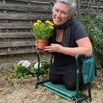 Multifunktionale Gartenbank zum Knien und Sitzen – Mit praktischer Aufbewahrung