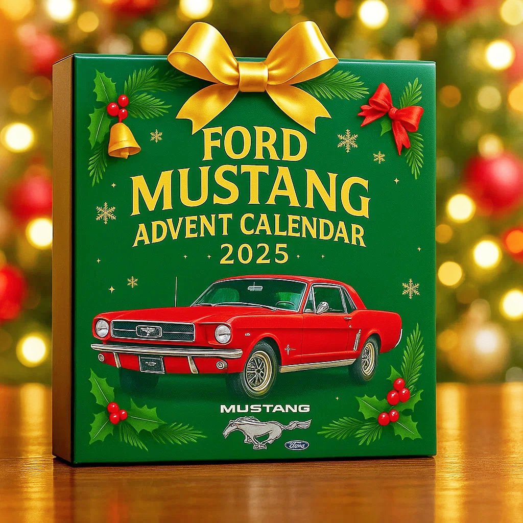 Muscle-Car Legende Adventskalender – Ford-Mustang Miniaturautos