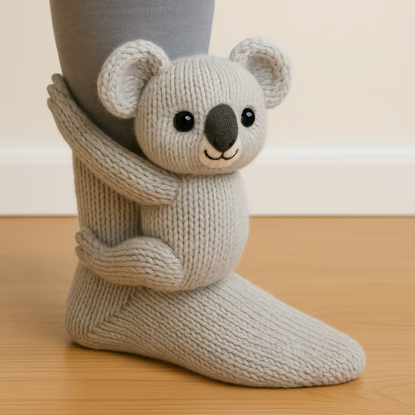 Sloth Kuschelsocken – Für Damen – Weiche und bequeme Socken