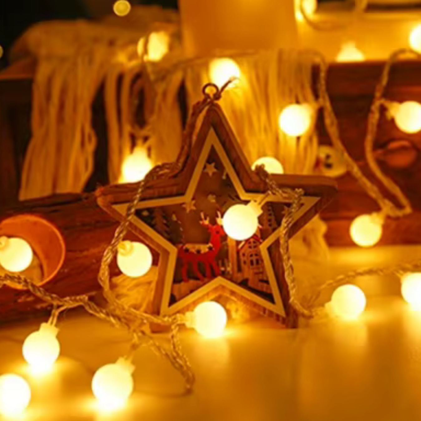 LumiSphere Lichterkette | LED-Kugellampen für Garten und Haus