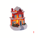 Weihnachtsdorf Häuschen Mini-LED-Dorfdeko