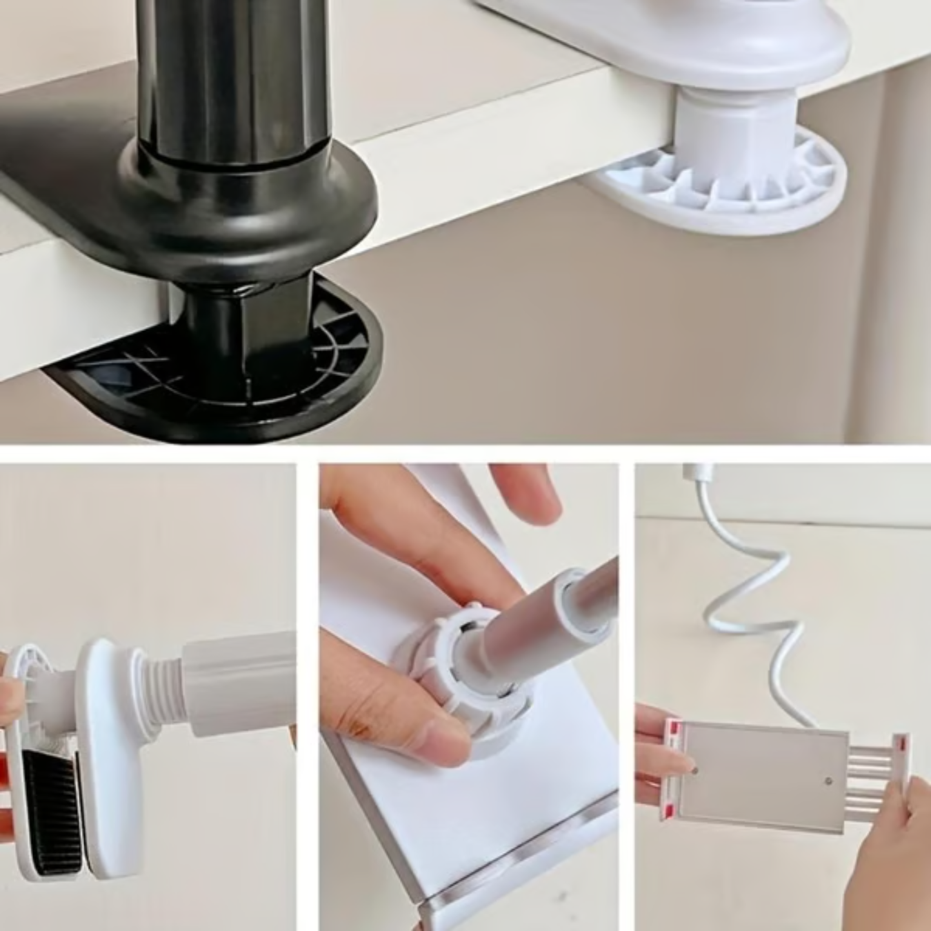 SmartDesk verstellbare Halterung | 360° drehbarer Tablet & Handy Ständer