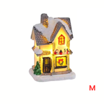 Weihnachtsdorf Häuschen Mini-LED-Dorfdeko