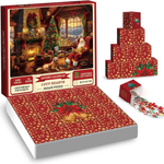 Festliches Puzzle-Countdown-Erlebnis – 1008 Teile Weihnachts-Puzzle