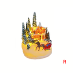 Weihnachtsdorf Häuschen Mini-LED-Dorfdeko