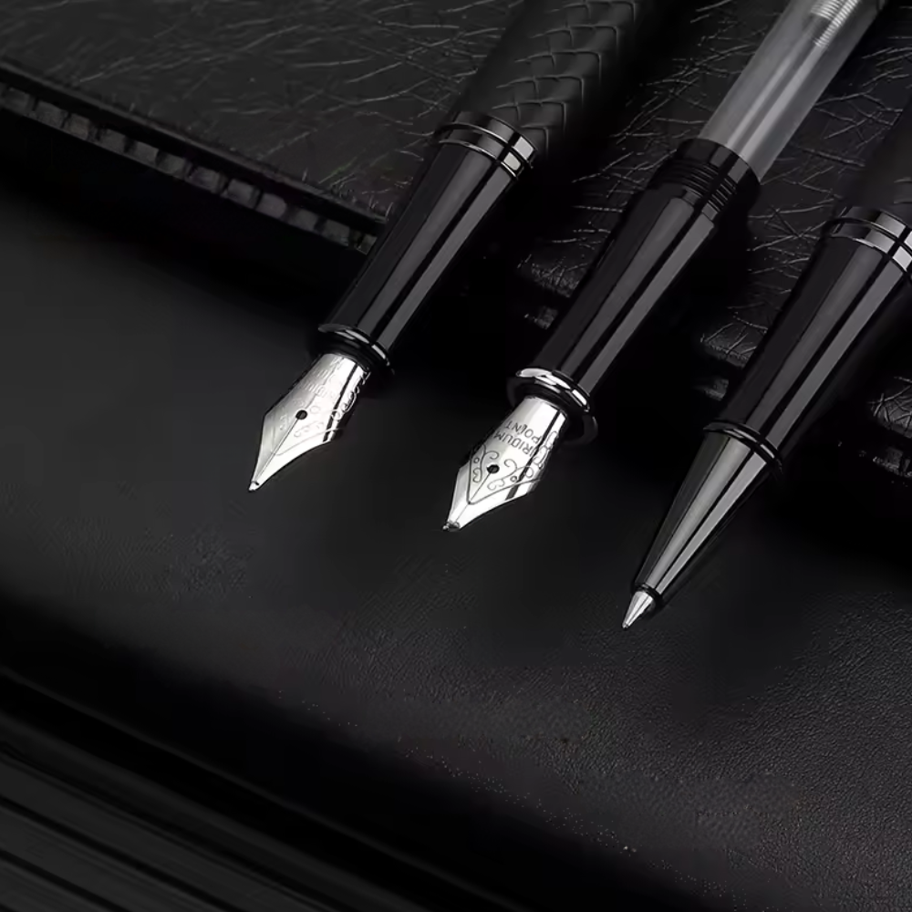 Schreibset – Elegant – Mit Tinte und Stiften – Für Büro und Geschenk