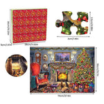 Festliches Puzzle-Countdown-Erlebnis – 1008 Teile Weihnachts-Puzzle