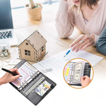 Organizer für Bargeld – Mit Fächern – Verstellbar – Für Büro und Zuhause