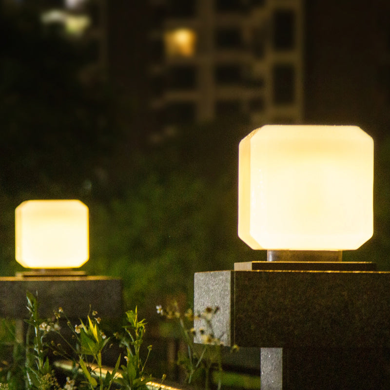 Moderne Garten-Solarleuchte | Umweltfreundliches Licht für den Außenbereich mit LED