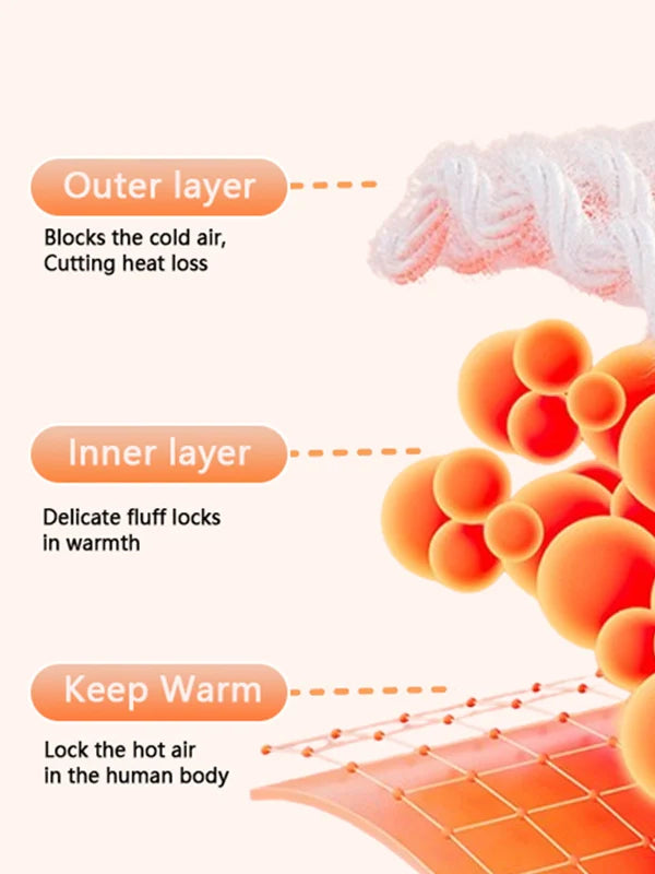 Stylish Winterwärme Strumpfhose | Fleece-gefüttert & transparenter Look