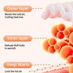 Stylish Winterwärme Strumpfhose | Fleece-gefüttert & transparenter Look