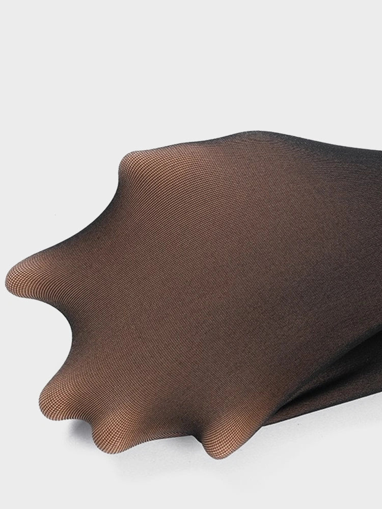 Stylish Winterwärme Strumpfhose | Fleece-gefüttert & transparenter Look