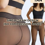 Stylish Winterwärme Strumpfhose | Fleece-gefüttert & transparenter Look