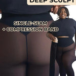 Stylish Winterwärme Strumpfhose | Fleece-gefüttert & transparenter Look