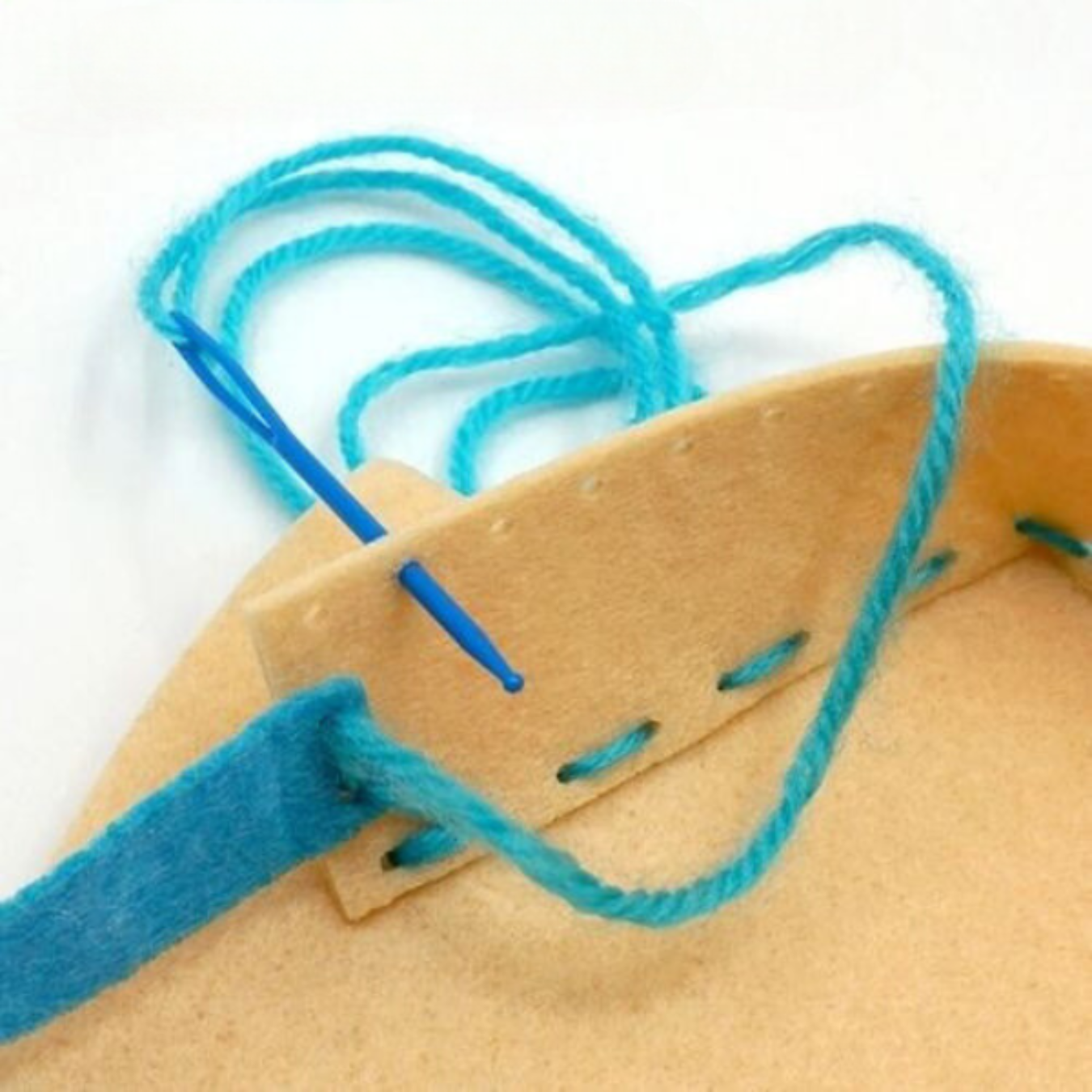 DIY Kreatives Bastelset Kinder | Nähset Tiere aus Filz nähen lernen ab 5 Jahren