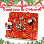 Festliches Puzzle-Countdown-Erlebnis – 1008 Teile Weihnachts-Puzzle
