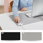 Heizbare Schreibtischunterlage – Einstellbare Temperatur – Für Büro und Homeoffice