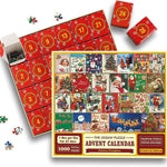 Festliches Puzzle-Countdown-Erlebnis – 1008 Teile Weihnachts-Puzzle