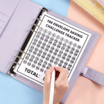 100 Umschläge Sparchallenge – Kompakt – Mit Verschluss – Für persönliche Finanzen