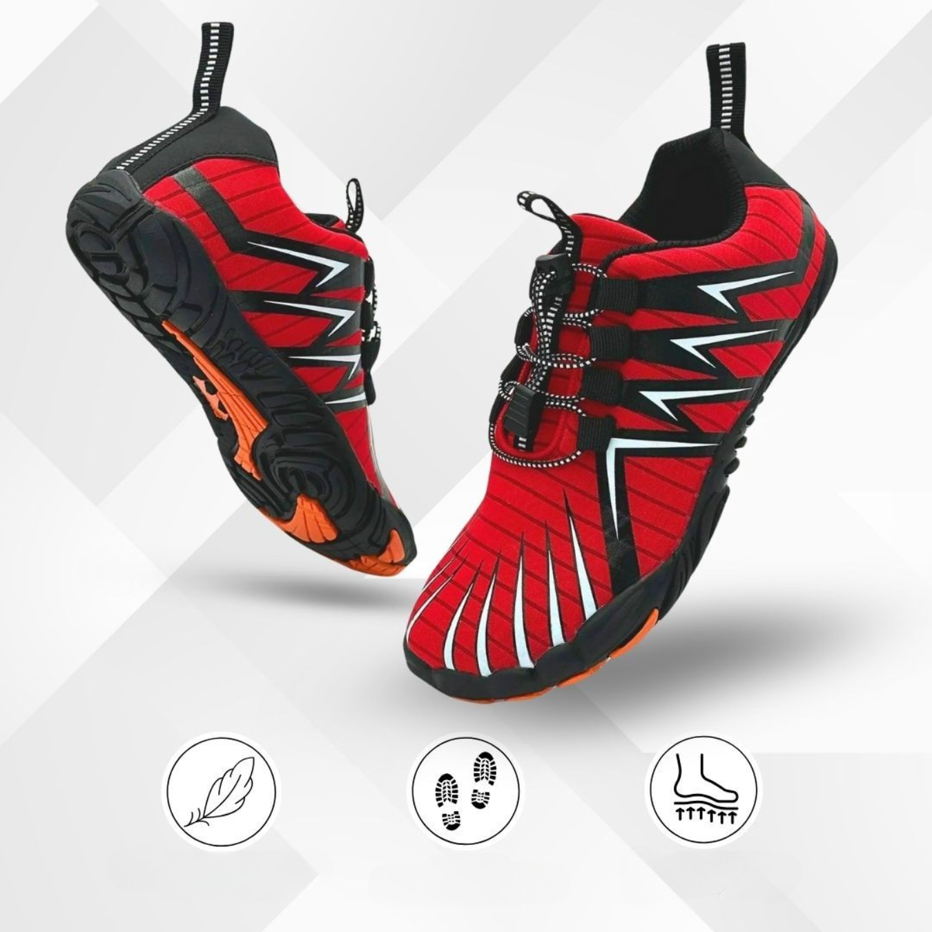 AeroFlex Sneaker | Barfußgefühl und atmungsaktiv Komfort