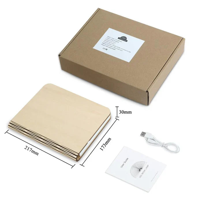 LED Buchlampe – Faltbares Design – Für Wohnzimmer und Schlafzimmer