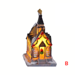 Weihnachtsdorf Häuschen Mini-LED-Dorfdeko