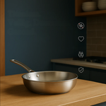 TitanSteel Bratpfanne | Langlebig, Stilvoll & Schadstofffrei für jede Küche