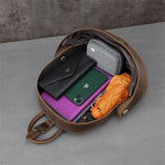 Beetla Leder Rucksack – Vintage Design – Mit Verstellbaren Riemen – Für Alltag und Reisen