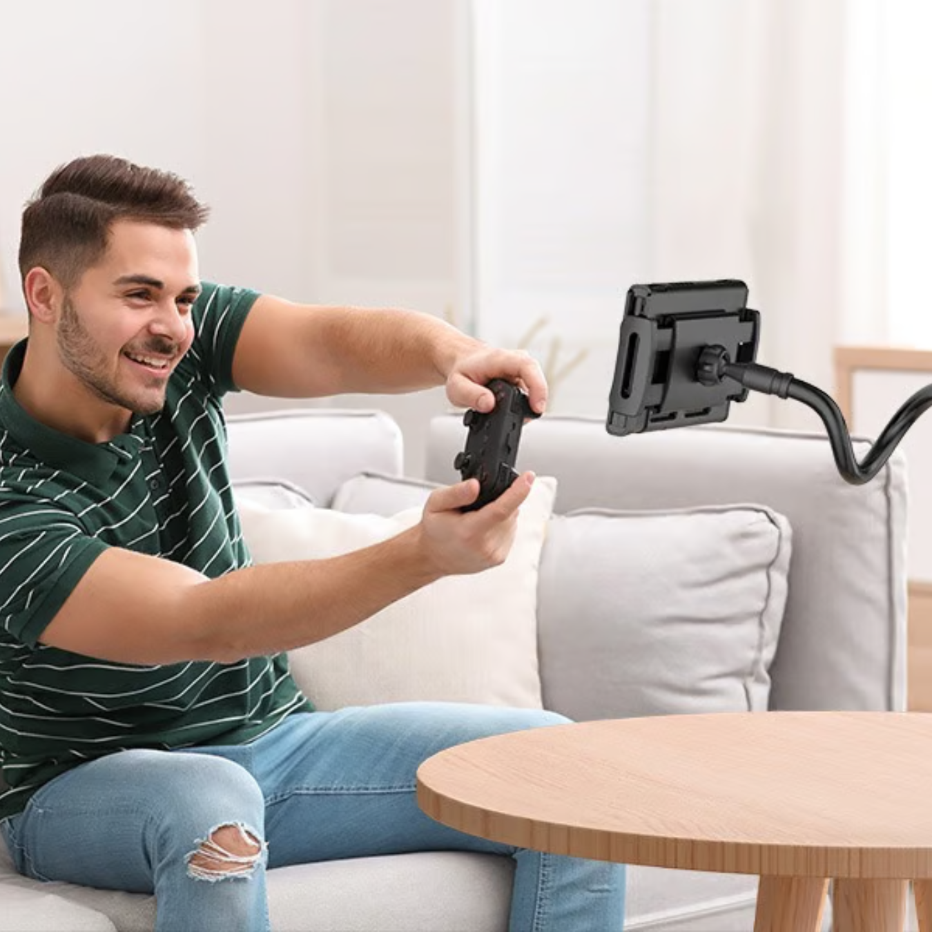 SmartDesk verstellbare Halterung | 360° drehbarer Tablet & Handy Ständer