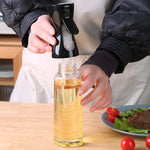 Sprühflasche für Öl – Rutschfest – Für Kochen und Grillen – Mit ergonomischem Griff