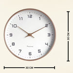 Wanduhr – Minimalistisch – Mit Großem Ziffernblatt – Für Büro und Zuhause