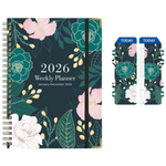 2026 Wochenplaner – Mit Blumenmuster – Für Planung und Organisation