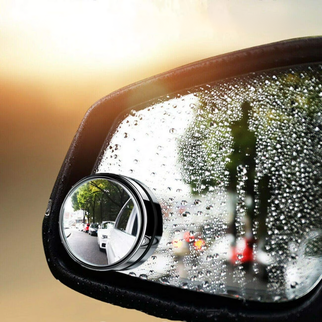 SpiegelGuard 360° | Sichere Sicht Universeller Weitwinkel-Spiegel für Auto & SUV (1 Paar)