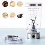 Protein Shaker – Mit Rührmechanismus – Für Smoothies und Proteinshakes – 450 ml