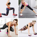 Fitness Gliders – Rutschfest – Für Heimtraining – 2er Set – Effektives Workout