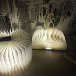 LED Buchlampe – Faltbares Design – Für Wohnzimmer und Schlafzimmer