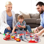 Magnetische Rennbahn – Bunt und Flexibel – Fördert Kreativität – Für Kinder