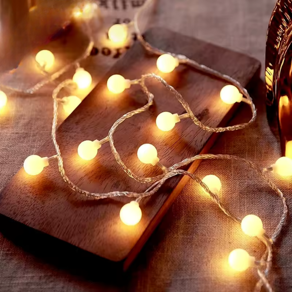 LumiSphere Lichterkette | LED-Kugellampen für Garten und Haus