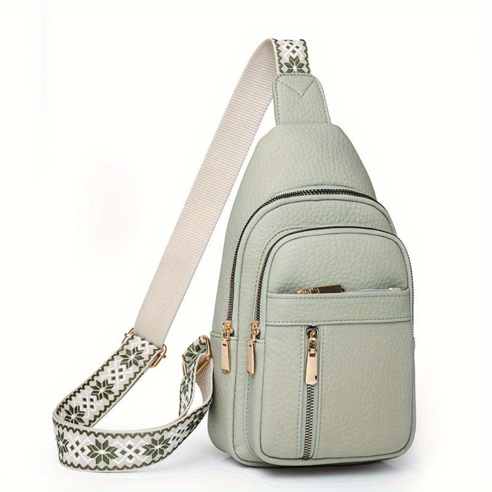 Serava Crossbody-Tasche – Stilvolle Ledertasche mit Retro-Charme
