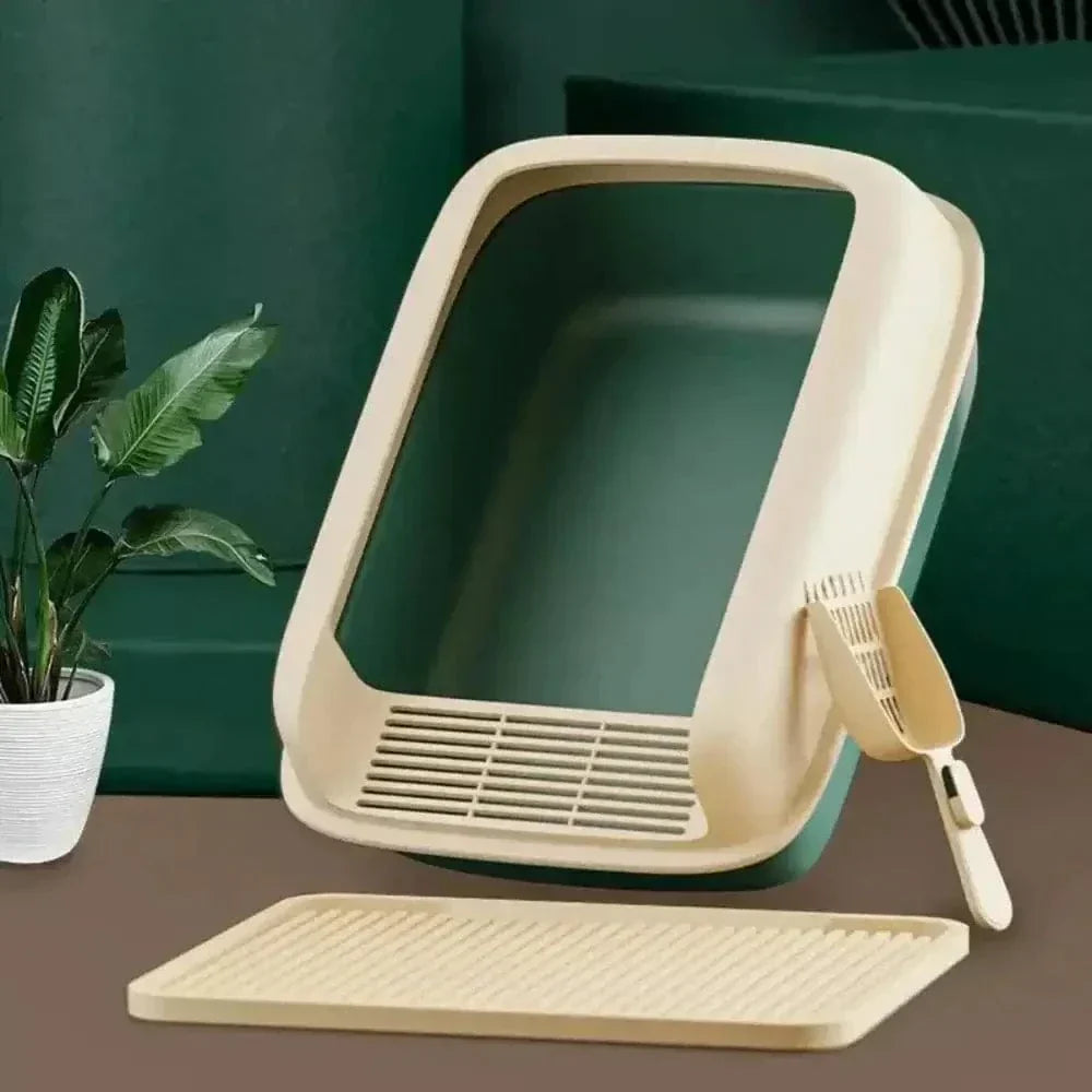 Katzenstreu-Litterbox – Mit Rutschfestem Boden – Für Komfort und Sauberkeit