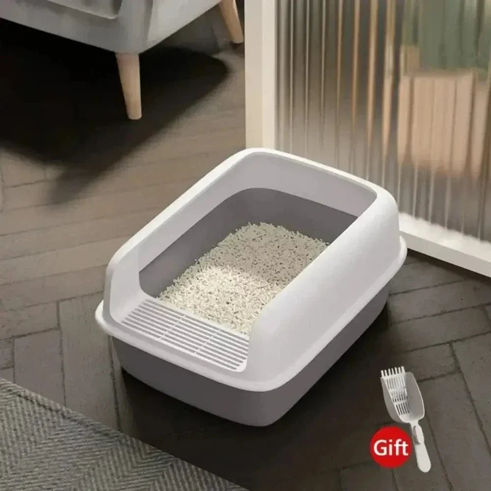 Katzenstreu-Litterbox – Mit Rutschfestem Boden – Für Komfort und Sauberkeit