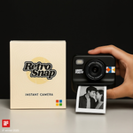 Retro Sofortbildkamera – Einfaches Fotografieren – Sofortige Fotoausgabe – Für kreative Erinnerungen