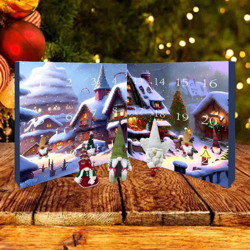 Winterdorf Traum Adventskalender – 24 Tage Figuren & Winterlandschaft