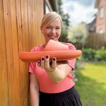 OrthoWalk Pantoletten damen | Bequeme orthopädische Badeschlappen für Alltag & Freizeit