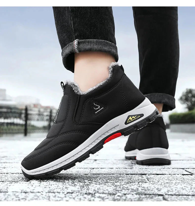 Winter-Sneakers für Herren – Gefüttert – Wasserdicht – Für kaltes Wetter