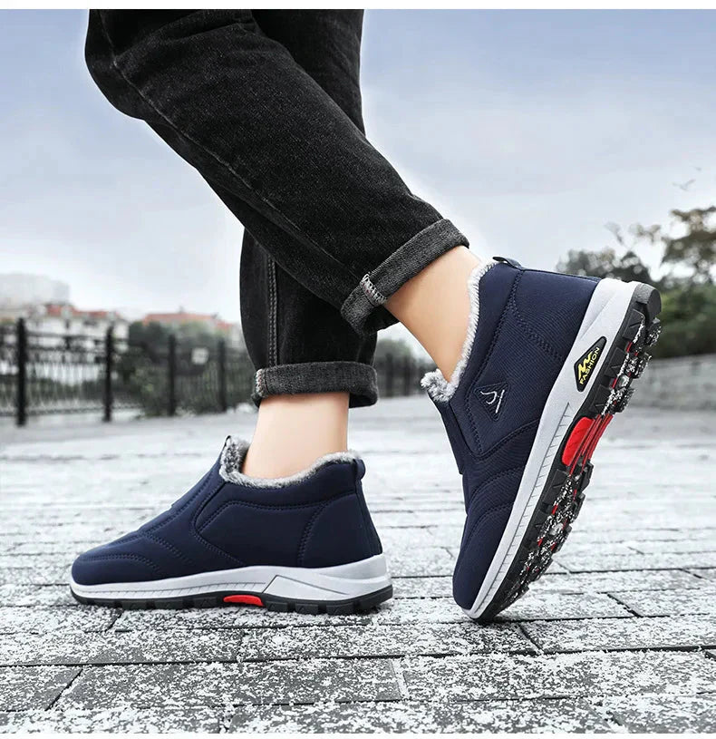 Winter-Sneakers für Herren – Gefüttert – Wasserdicht – Für kaltes Wetter