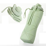 Zusammenklappbare Wasserflasche – Aus Silikon – Für Reisen und Alltag