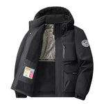 Outdoor-Winterjacke – Mit Kapuze – Wasserdicht – Für Herren